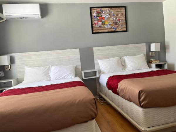 Hotel Motel Le Regent : photo 5 de la chambre chambre double avec 2 lits doubles - non-fumeurs