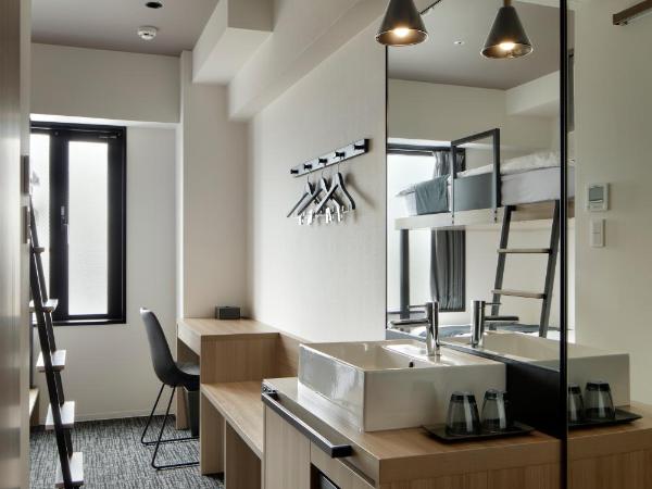 TUNE STAY KYOTO : photo 2 de la chambre chambre lits jumeaux avec lit superposé