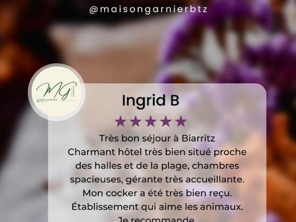 Maison Garnier Hôtel de Charme Biarritz : photo 7 de la chambre chambre double standard