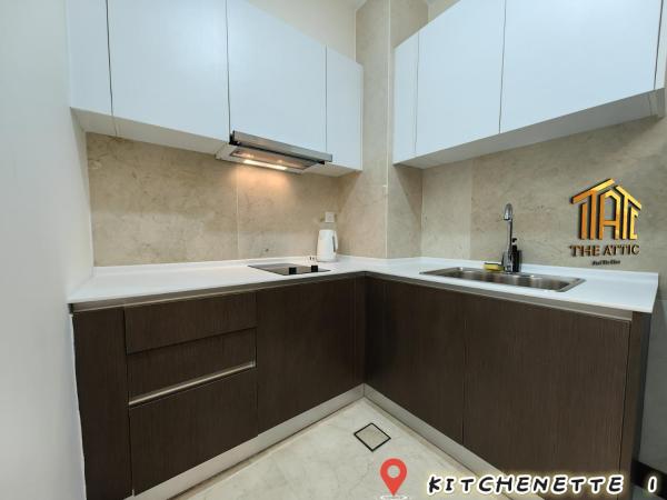 Attic Home Melaka Silverscape Residence & Jonker : photo 10 de la chambre dual key [2hall&4room] premium family suite (private bathtub and city view)