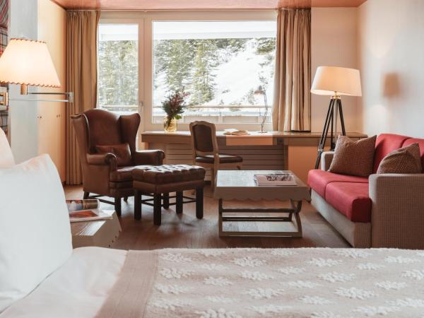 Tschuggen Grand Hotel - The Leading Hotels of the World : photo 3 de la chambre suite junior orientée ouest