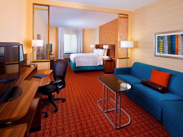 Fairfield Inn & Suites Houston Hobby Airport : photo 2 de la chambre suite lit king-size