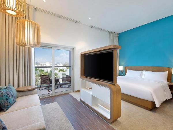 Element Dubai Airport : photo 2 de la chambre studio lit king-size avec canapé-lit - transfert gratuit vers dubaï mall / burj khalifa & navette vers l’aéroport dxb