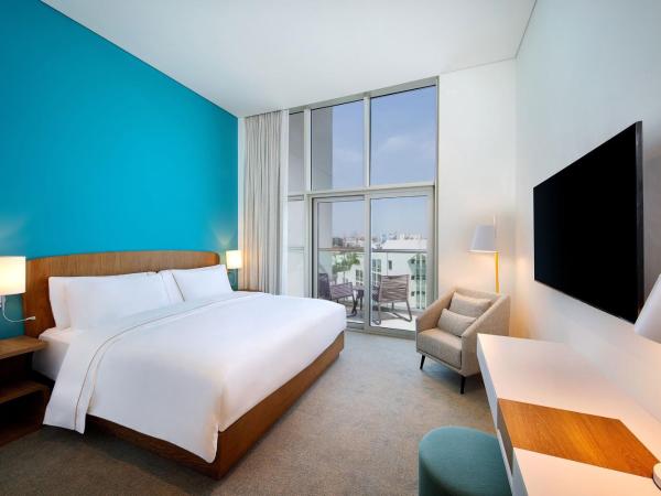 Element Dubai Airport : photo 2 de la chambre suite 1 chambre lit king-size - transfert gratuit vers dubaï mall / burj khalifa & navette vers l’aéroport dxb