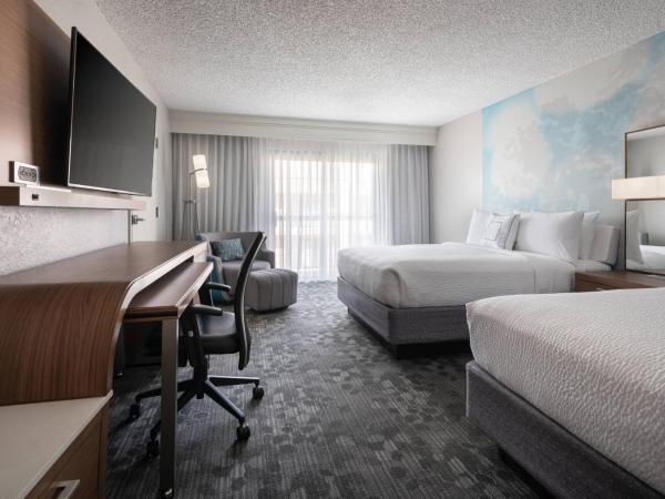 Courtyard by Marriott Las Vegas Convention Center : photo 1 de la chambre chambre avec 2 grands lits queen-size 