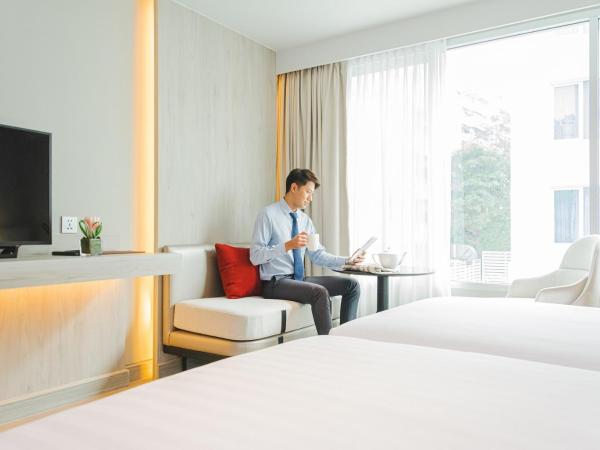 Centre Point Sukhumvit 10 : photo 3 de la chambre hébergement deluxe greenery (nouvelle aile)