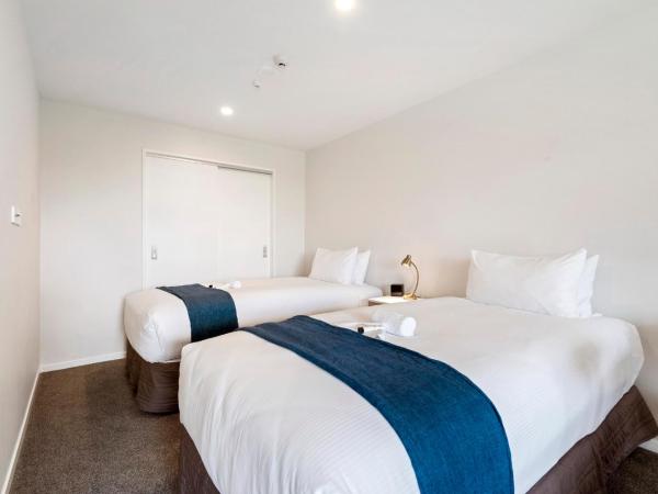 FERNZ Motel & Apartments Birkenhead : photo 9 de la chambre appartement décloisonné avec lits jumeaux simples