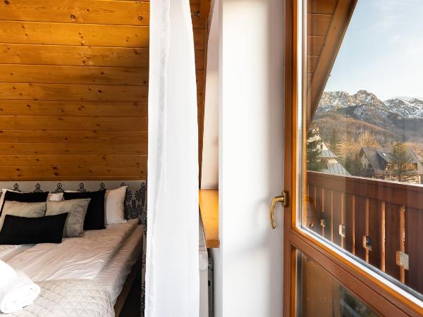 Aparthotel Delta Zakopane : photo 4 de la chambre chambre double - vue sur montagne