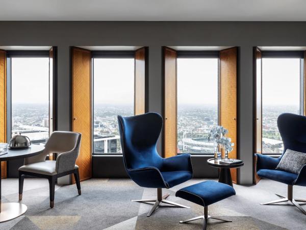 Sofitel Melbourne On Collins : photo 2 de la chambre chambre lit king-size de luxe - vue sur parc.