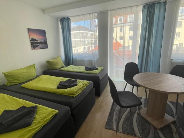 City-Pension-Dortmund : photo 7 de la chambre chambre quadruple