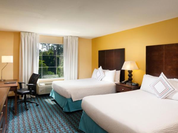 Fairfield Inn & Suites Houston Intercontinental Airport : photo 1 de la chambre grande chambre lit queen-size