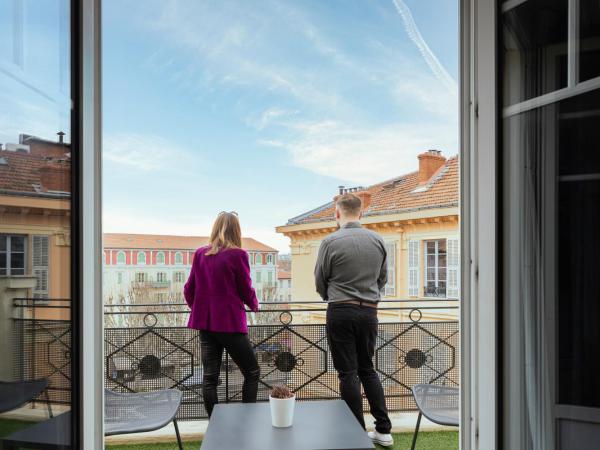 Mercure Nice Centre Grimaldi : photo 4 de la chambre chambre double standard avec balcon 