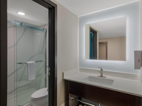 Red Roof PLUS & Suites Virginia Beach - Seaside : photo 9 de la chambre chambre supérieure avec 2 lits doubles - non-fumeurs - vue sur piscine