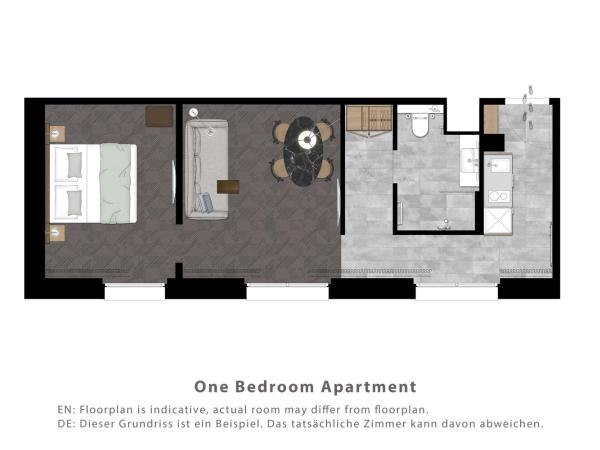 Adina Apartment Hotel Dusseldorf : photo 7 de la chambre appartement 1 chambre