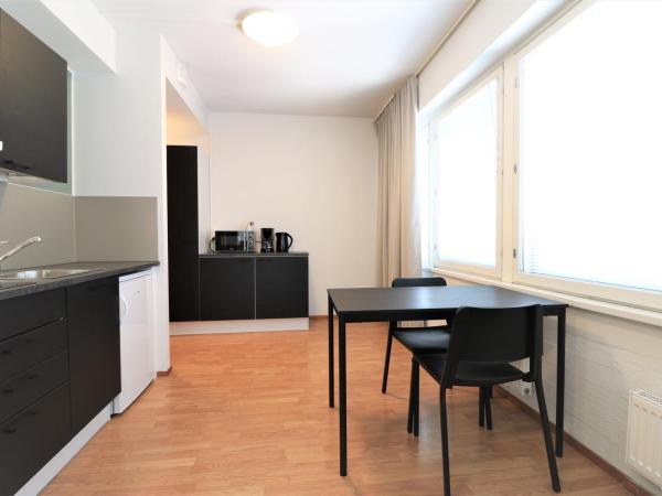 Forenom Aparthotel Helsinki Herttoniemi : photo 5 de la chambre chambre lits jumeaux supérieure