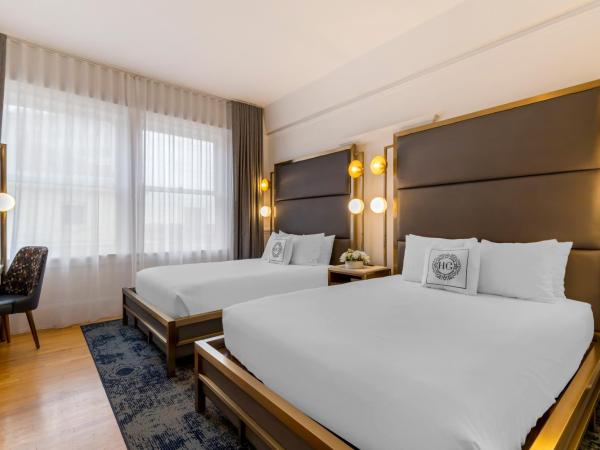 Hotel Gibbs Downtown Riverwalk : photo 2 de la chambre chambre avec 2 grands lits queen-size
