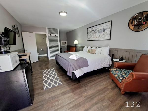 Buffalo Lodge Bicycle Resort - Amazing access to local trails & the Garden : photo 3 de la chambre chambre lit king-size supérieure