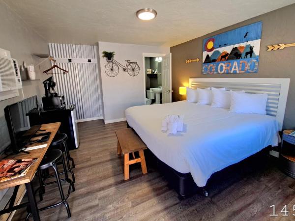 Buffalo Lodge Bicycle Resort - Amazing access to local trails & the Garden : photo 9 de la chambre chambre lit king-size supérieure