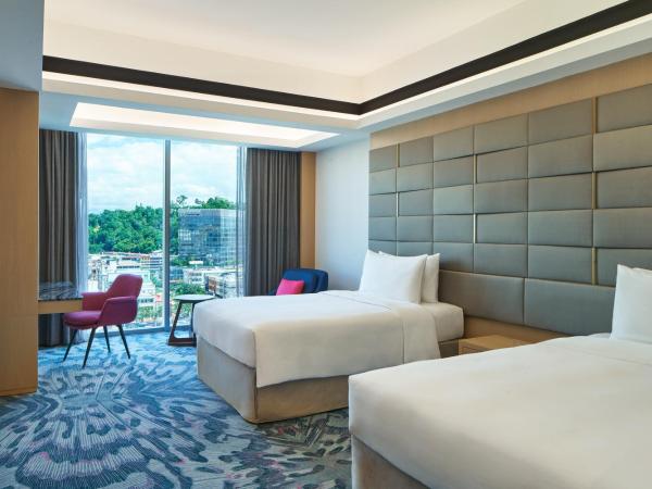 Le Meridien Kota Kinabalu : photo 1 de la chambre chambre lits jumeaux urbaine - vue sur ville