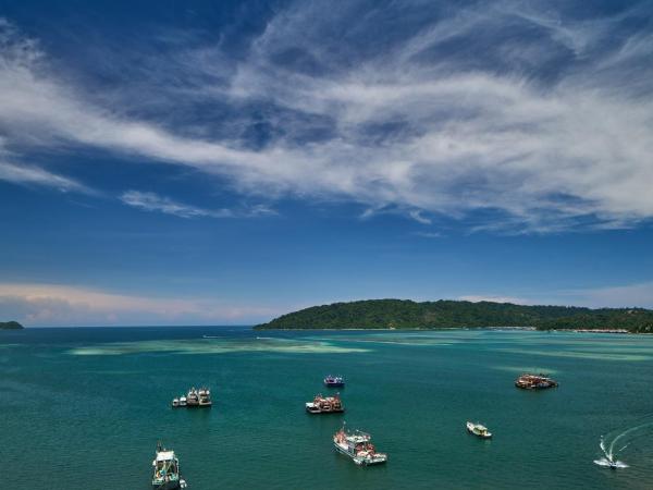 Le Meridien Kota Kinabalu : photo 3 de la chambre 2 twin bed with sea view