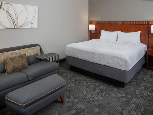 Courtyard by Marriott Nashville Airport : photo 1 de la chambre chambre lit king-size avec canapé-lit