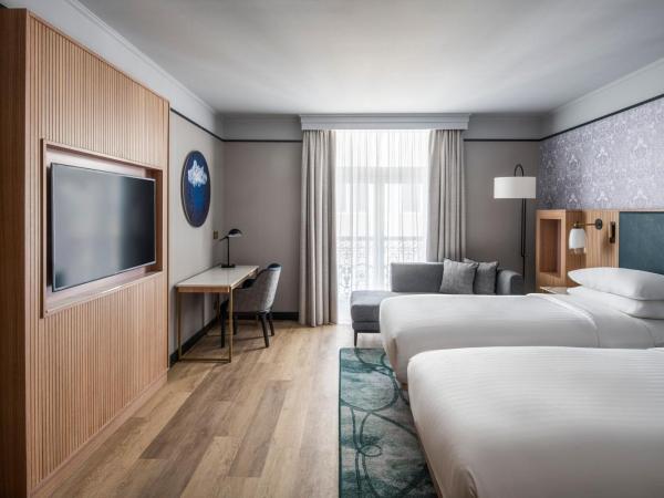 Brussels Marriott Hotel Grand Place : photo 1 de la chambre chambre lits jumeaux club - accès au salon club