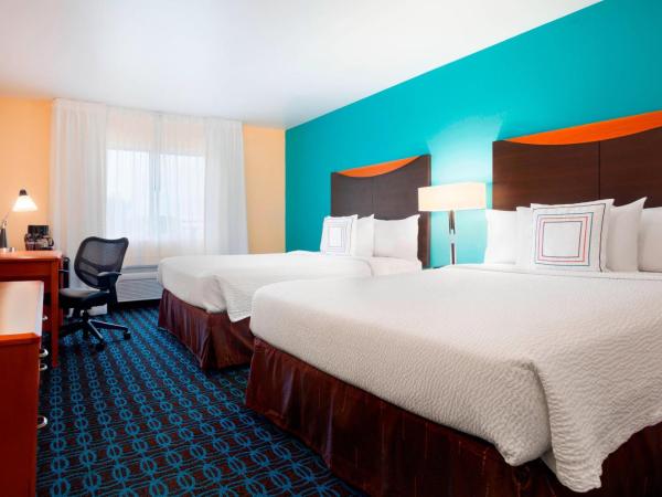 Fairfield Inn & Suites by Marriott Houston Energy Corridor/Katy Freeway : photo 1 de la chambre chambre avec 2 grands lits queen-size 