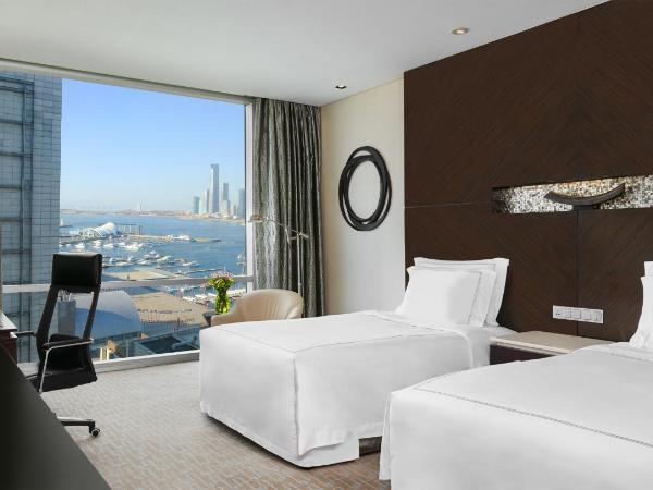 InterContinental Qingdao, an IHG Hotel - Inside the Olympic Sailing Center : photo 3 de la chambre chambre lits jumeaux de luxe avec vue sur l'océan