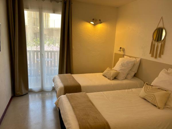 Logis Hotel De La Clape : photo 3 de la chambre chambre lits jumeaux confort
