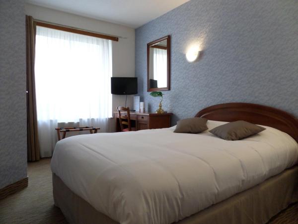 Hotel Des Tilleuls : photo 2 de la chambre chambre double avec douche et toilettes