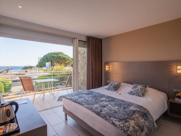 Hotel Le Grand Pavois : photo 3 de la chambre chambre double deluxe avec balcon - vue sur mer