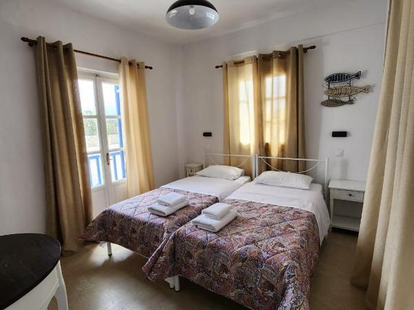 Hotel Kastelakia Mykonos : photo 5 de la chambre chambre lits jumeaux