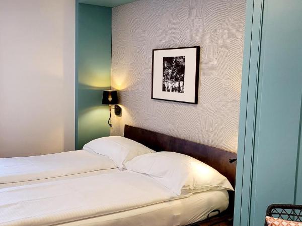 Hotel Pestalozzi Lugano : photo 2 de la chambre chambre double ou lits jumeaux moderne