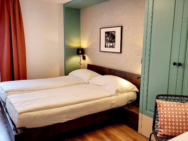 Hotel Pestalozzi Lugano : photo 4 de la chambre chambre double ou lits jumeaux moderne