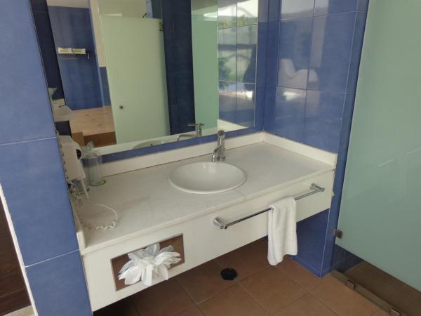 GS Cuernavaca Drive Inn - Adults Only : photo 3 de la chambre chambre lit king-size avec baignoire spa