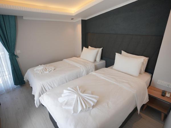 Sea Front Pansiyon : photo 8 de la chambre chambre double ou lits jumeaux avec balcon