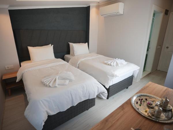 Sea Front Pansiyon : photo 6 de la chambre chambre double ou lits jumeaux avec balcon