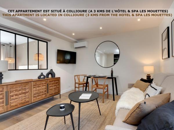 Hôtel & Spa Les Mouettes : photo 1 de la chambre appartement à collioure (à 3 km de l'hôtel) - le peyrefite