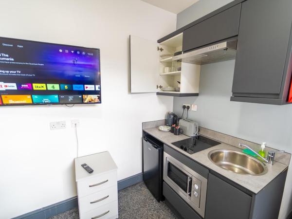 FREE PARKING Cosy Studios close to city and QE and UOB! : photo 3 de la chambre studio