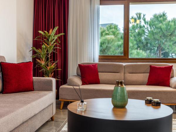 Baymari Suites Design Florya : photo 3 de la chambre appartement 1 chambre de luxe avec balcon