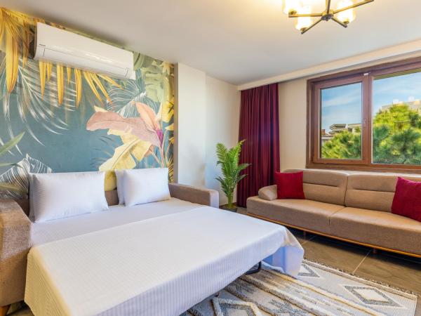 Baymari Suites Design Florya : photo 1 de la chambre appartement 1 chambre de luxe avec balcon