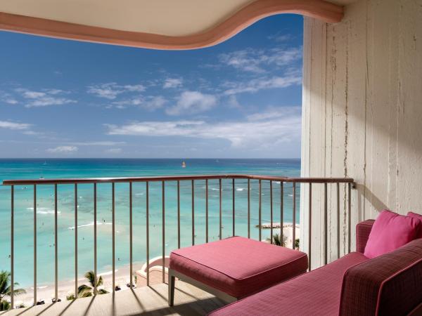 The Royal Hawaiian, A Luxury Collection Resort, Waikiki : photo 1 de la chambre hébergement double premier océan avec balcon - mailani