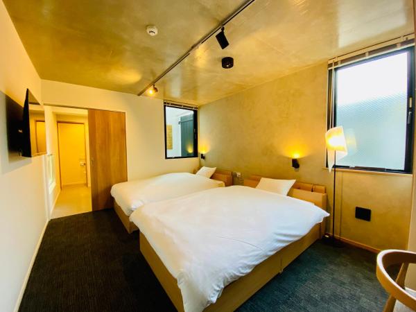 Hotel ZIZI Horikawa Gojo : photo 2 de la chambre chambre lits jumeaux supérieure