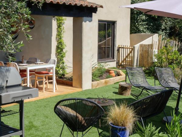 Maison d'Hôtes L'Espigoulié : photo 7 de la chambre appartement avec terrasse
