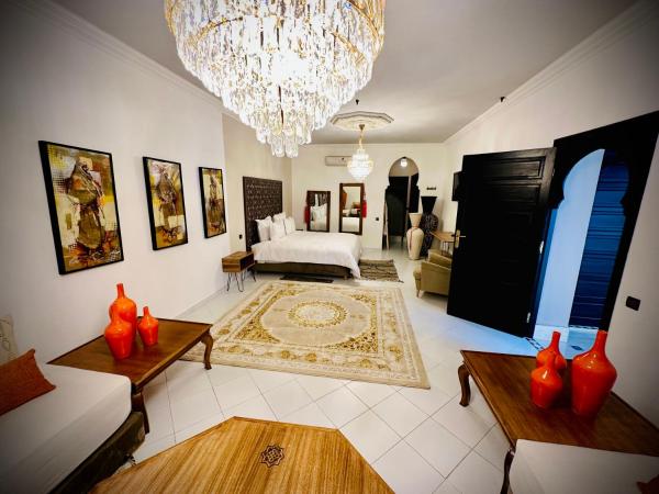 Riad Soir De Marrakech : photo 8 de la chambre suite lit king-size
