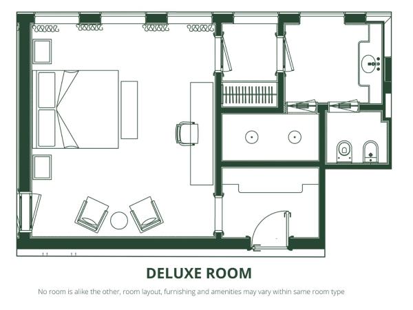 Casa Cipriani Milano : photo 6 de la chambre chambre lit king-size deluxe