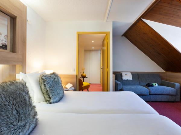 SOWELL HOTELS Mont Blanc et SPA : photo 1 de la chambre chambre quadruple