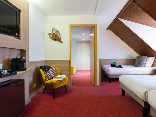 SOWELL HOTELS Mont Blanc et SPA : photo 2 de la chambre chambre double avec lit d'appoint