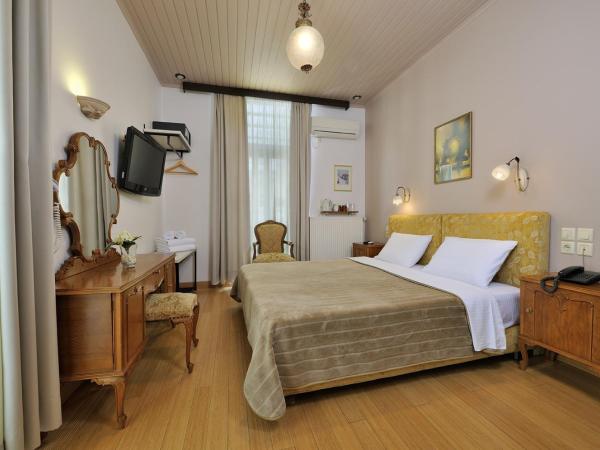 Dryades & Orion Hotel : photo 8 de la chambre chambre double ou lits jumeaux - vue sur l'acropole