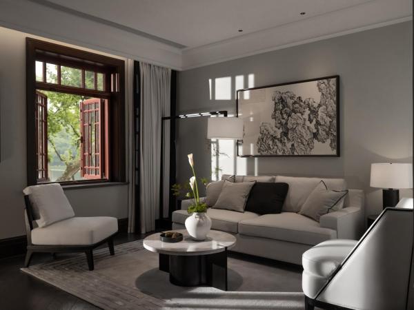 Hangzhou Qiushui Villa : photo 4 de la chambre chan fo yuan loft